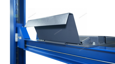 Подъемник четырехстоечный NORDBERG 4450_MB(M2), 5 т, с ручной траверсой 2 т N423, для сход-развала, мех. снятие, синий