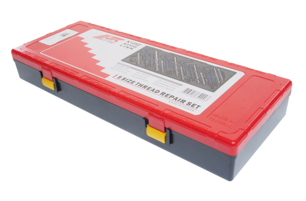 Набор инструментов для восстановления резьбы комбинированный в кейсе JTC K128Z