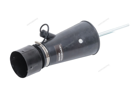 Насадка резиновая круглая с внутренним фиксатором на шланг D=100 мм NORDBERG AN100RP