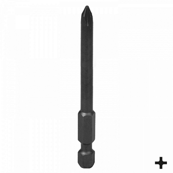 Вставка (бита) торцевая KING TONY, 1/4", Phillips, PH1, L = 70 мм, для шуруповерта