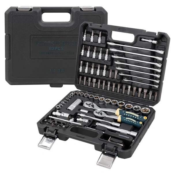 Набор инструментов 82пр. 1/4''3/8''6pt