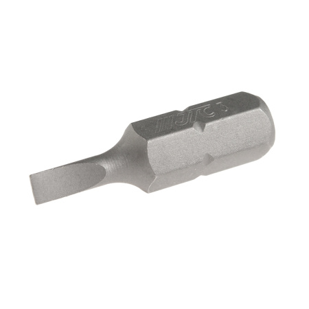 Бита шлицевая JTC 1122503 (SL, 0,5х3х25 мм, 1/4", S2)
