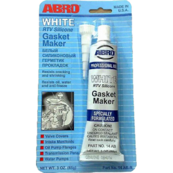 Герметик силиконовый БЕЛЫЙ 85г