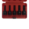 Набор головок ударных JTC J605T (T60, T70, T80, T90, T100, TORX, 3/4", L=100 мм, 5 шт. в кейсе)