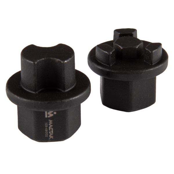 Набор насадок для пробок слива масла 2 предмета МАСТАК 103-48002