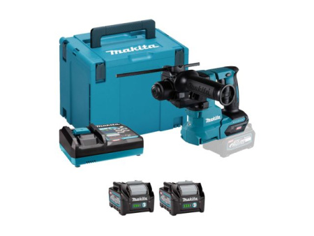 Аккум. перфоратор MAKITA XGT HR010GD201 в кейсе