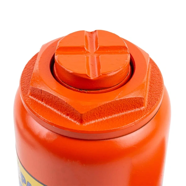 Домкрат бутылочный 10т с клапаном (h min 200мм, h max 385мм, ход штока-125мм, ход винта-60мм)