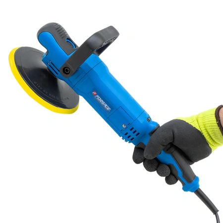 Машина полировальная электрическая(220V, 1200W,600-3000 об/мин,диаметр круга-180мм,плавный пуск)