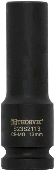 Головка торцевая ударная глубокая Thorvik S23S2110 (1/2"DR, 10 мм)