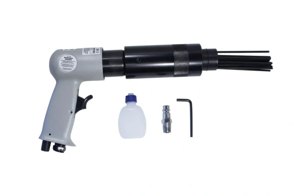 Пневмозубило с насадкой игольчатой(4500уд/мин, 79л/мин,штуцер 1/4'')