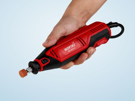 Гравер электрический WORTEX LX MG 3214-1 E в чем.+аксессуары 130 Вт,10000-35000 об/мин,цанги 3,0/3,2