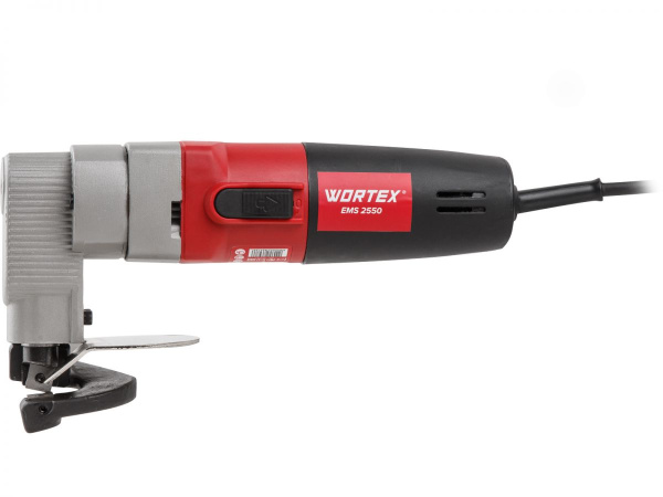 Ножницы листовые WORTEX EMS 2550 в чем. 500 Вт, 1800 ход./мин., 3 м кабель