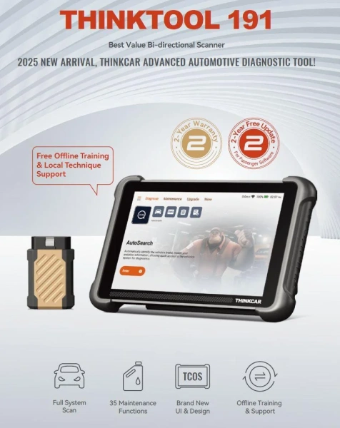 Диагностический сканер THINKTOOL 191