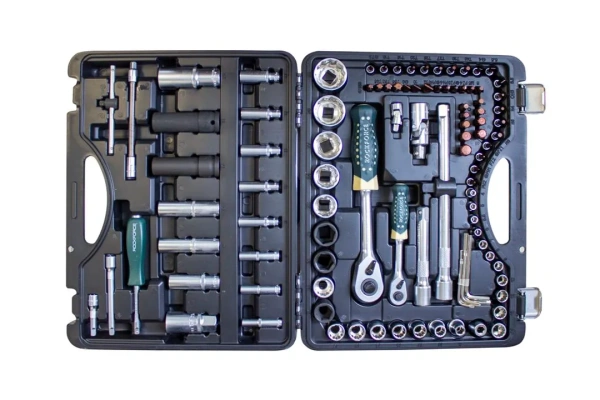 Набор инструментов 94+6пр. 1/4'',1/2''(12гр.)
