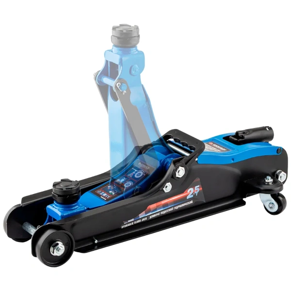 Домкрат подкатной гидравлический 2.5т.