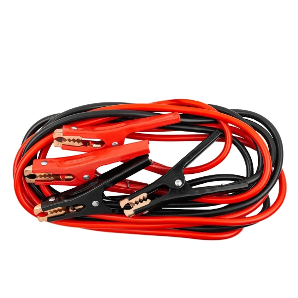 Стартовые провода 500 Aмпер, 3.5м, Øкабеля 10мм, Øжилы 0.25мм, кол-во жил 166 (морозостойкая изоляция), в чехле