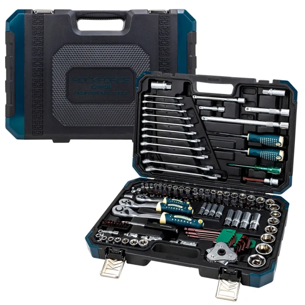 Набор инструментов 121пр. 1/4'', 1/2'',3/8''( 6гр.)