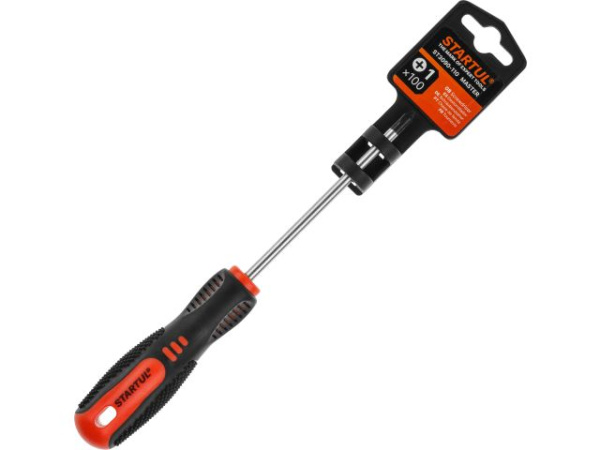 Отвертка "+" №1 100мм PH STARTUL MASTER (ST3090-110)