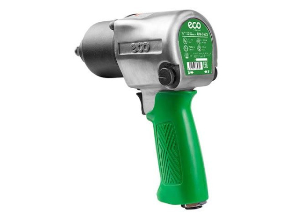 Пневмогайковерт 1/2'' 742Nm ECO AIW-742S (7500 об/мин, 218 л/мин, головки 17,19,21 мм)