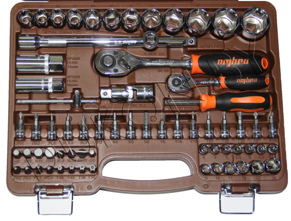 Набор инструмента универсальный Ombra OMT82S12 (82 пр.)