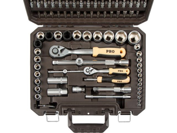 Набор головок и бит 94пр. 1/4",1/2" PRO STARTUL DAKAR (PRO-094DK)