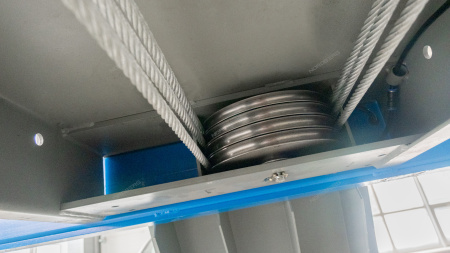 Подъемник четырехстоечный NORDBERG 4465B (6,5 т, для сход-развала, синий)