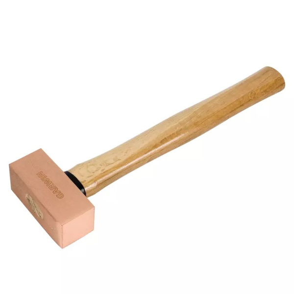 Молоток медный с деревянной рукояткой GARWIN PRO GHT-HW0500C (500 г)