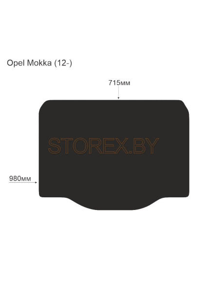 Opel Mokka (12-) Багажник copy