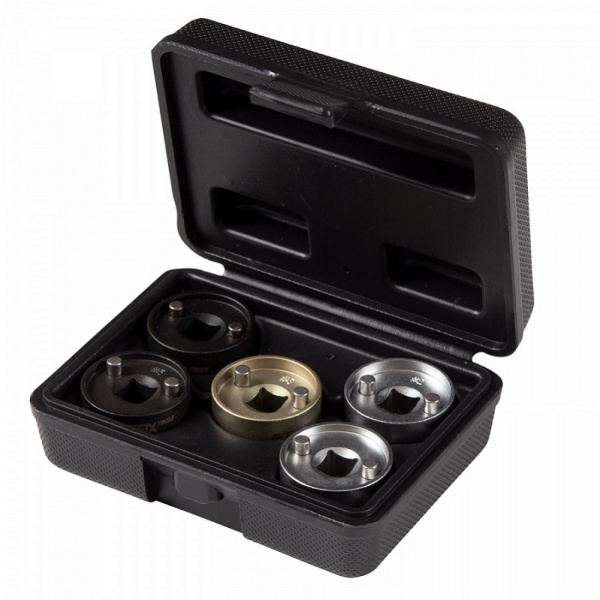 Набор головок сервисных AFFIX AF10323105C, 3/8" для фазорегулятора VAG, 5 предметов, кейс