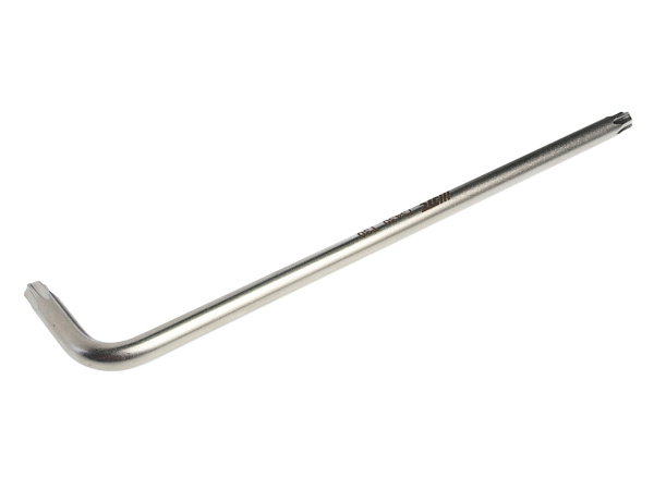 Ключ TORX Г-образный удлиненный JTC 73430 (T30H, L=160 мм)