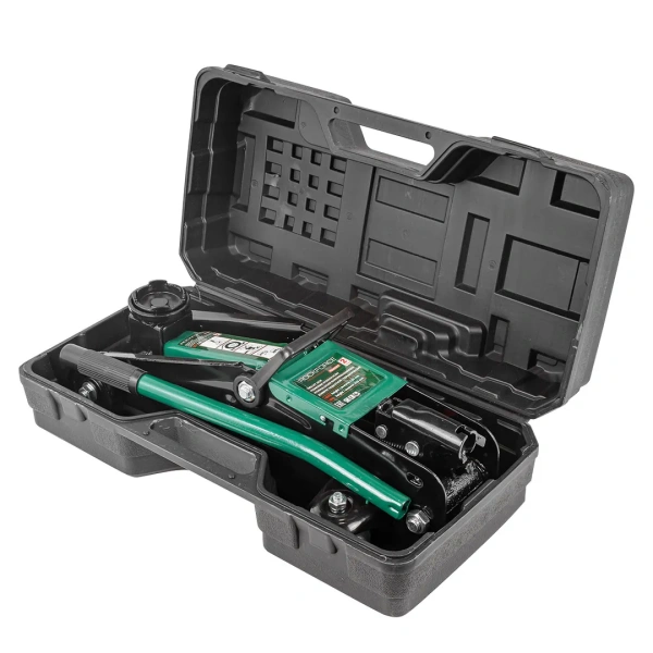 Домкрат подкатной гидравлический 2т (h min - 130мм, h max - 300мм)