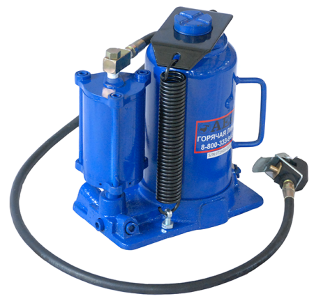 Домкрат пневмогидравлический бутылочный AE&T Т21020