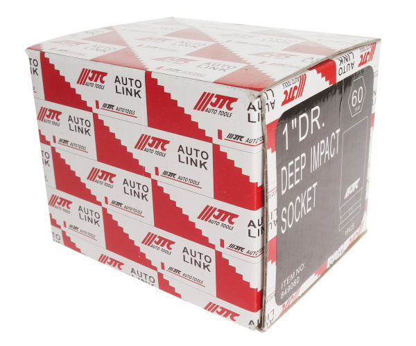 Головка торцевая ударная глубокая JTC 849060 (1", 60 мм, L=105 мм)