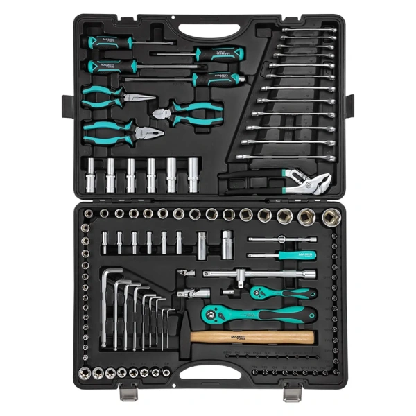 Набор инструментов 122 пр. 1/4'',1/2''(6гр.)(4-32мм)