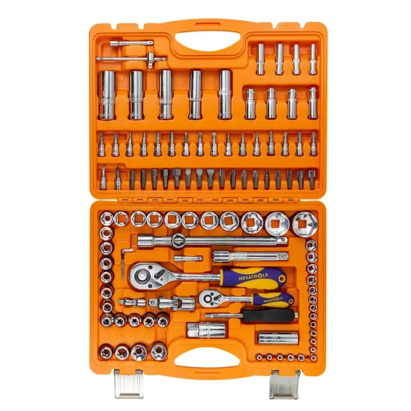 Набор инструментов 108пр. 1/4'', 1/2'' (6гр.)(4-32мм)