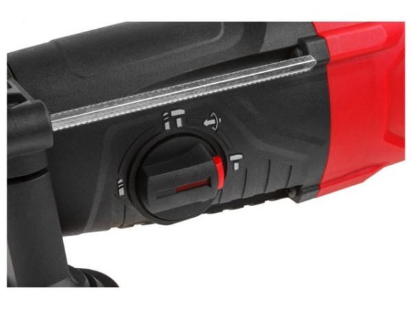 Перфоратор WORTEX RH 2629 в чем. + (2 зубила, 3 сверла) 800 Вт, 3.0 Дж, 26 мм, 4 режима, SDS-plus, Б