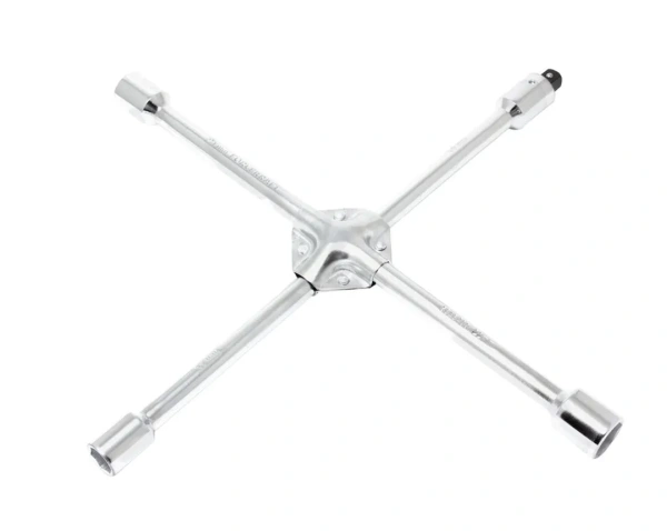 Ключ балонный крестовой 17-19-21''-22 с адаптером 1/2''