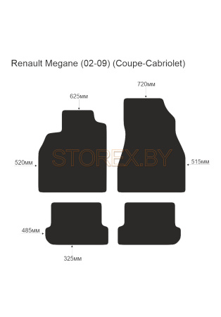 Renault Megane (02-09) (Coupe-Cabriolet) copy
