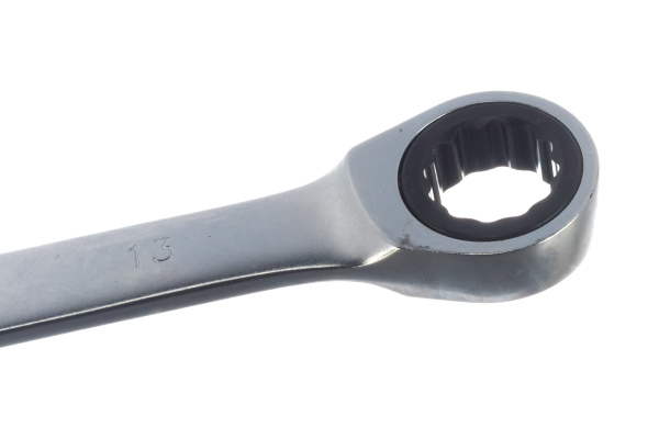 Набор комбинированных трещоточных ключей, 8-19 мм, кейс, 13 предметов KING TONY 13113MR