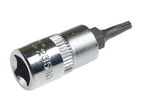 Бита-головка с отверстием JTC 23510 (1/4", TORX, T10Hх37 мм)