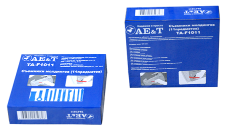 Съемники молдингов TA-F1011 (MHR00011) 11 предметов