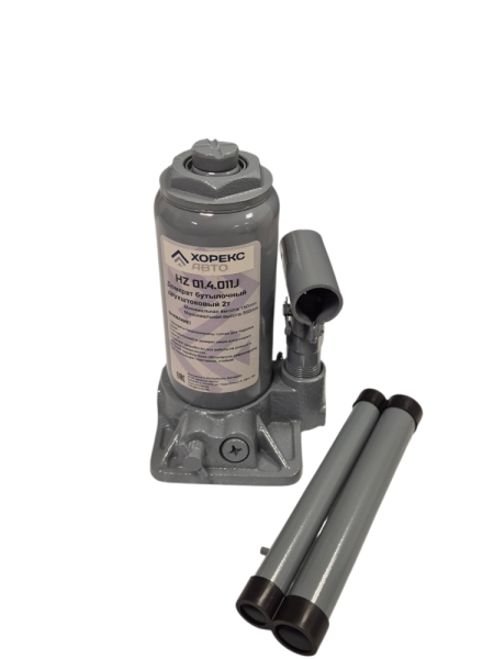 Домкрат бутылочный двухштоковый 2 т Хорекс Авто HZ 01.4.011J