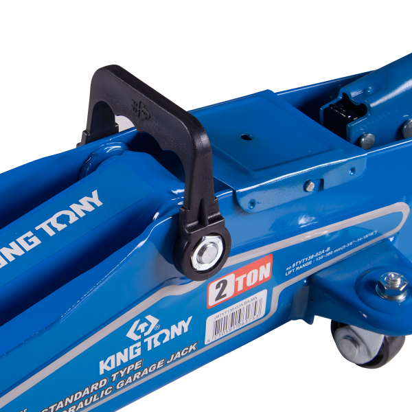 Домкрат гидравлический подкатной КЕЙС KING TONY 9TYT138-02A-BA (2Т)