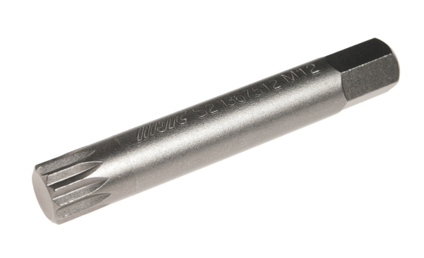 Бита SPLINE удлиненная JTC 1367512 (M12х75 мм, 10 мм, S2)