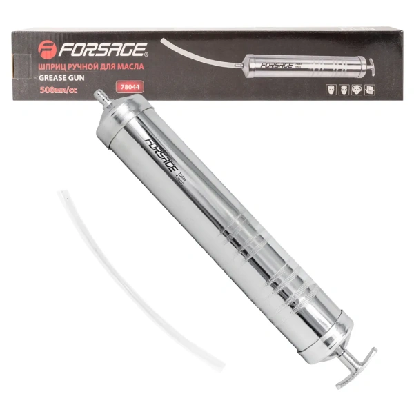 Шприц для масла и других технических жидкостей ''Profi''с гибким шлангом 500мл (L шланга-300мм)