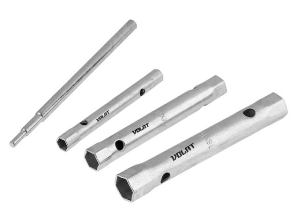 Набор ключей трубчатых торцевых с воротком 11пр. ВОЛАТ