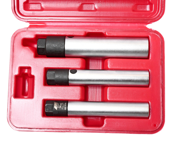 Набор головок свечных 12-ти гранных с фиксированным усилием JTC 4623 (3/8", 14, 16, 21 мм, 3 предмета в кейсе)