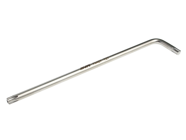 Ключ TORX Г-образный удлиненный JTC 73427 (T27H,  L=140 мм)