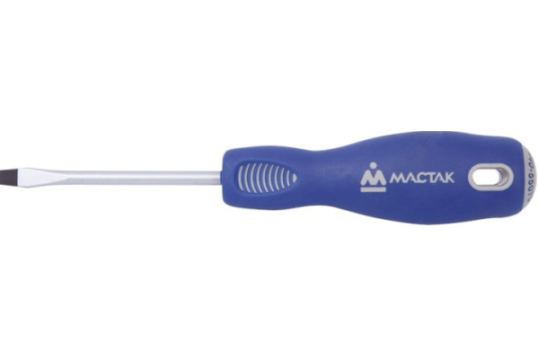 Отвертка шлицевая Slotted 8.0х150 мм, держатель МАСТАК 040-80150H