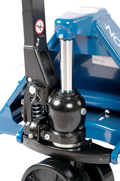 Тележка складская гидравлическая 2,5 т, с ПУ колесами N3905-25